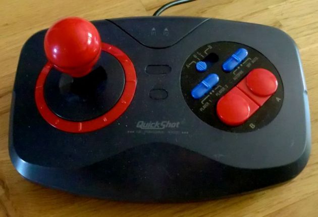 This is one of my favourite joysticks. Gives you the edge you need in games like Silkworm for example. Love it!