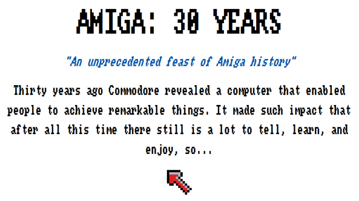 30 years of Amiga, 30 years of joy! (screenshot by Old School Game Blog)