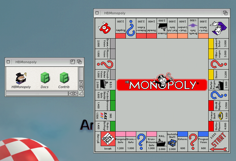 HBMonopoly (screenshot by Old School Game Blog)